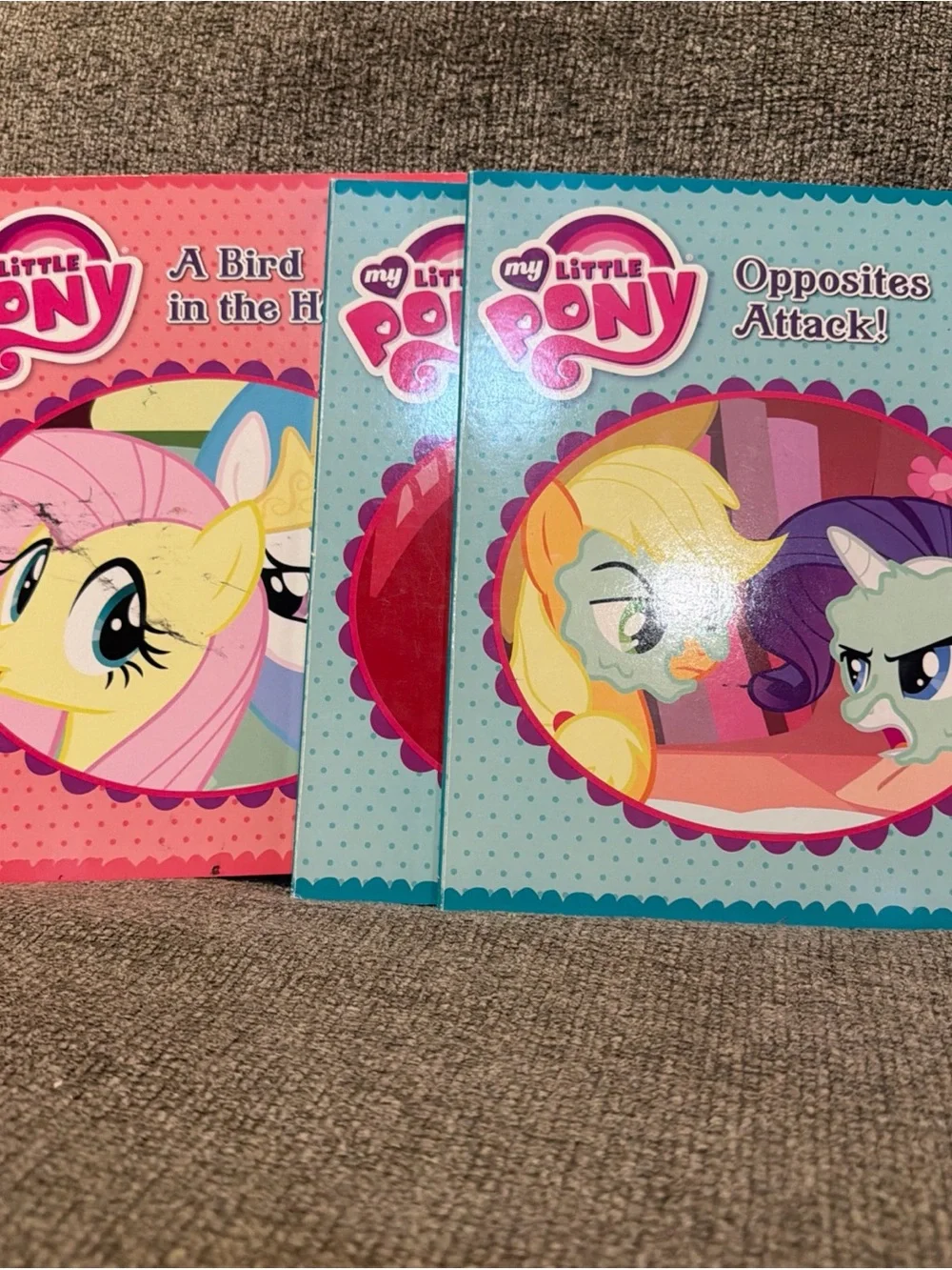 My Little Pony Set - 8 Board Books In Deluxe Slipcase Hardcover - Complete Set